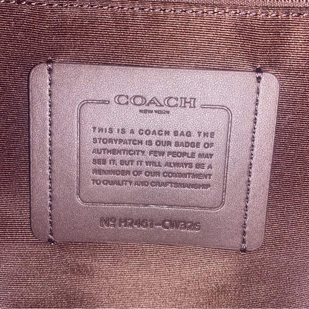 Coach backpack New - Picture 11 of 16